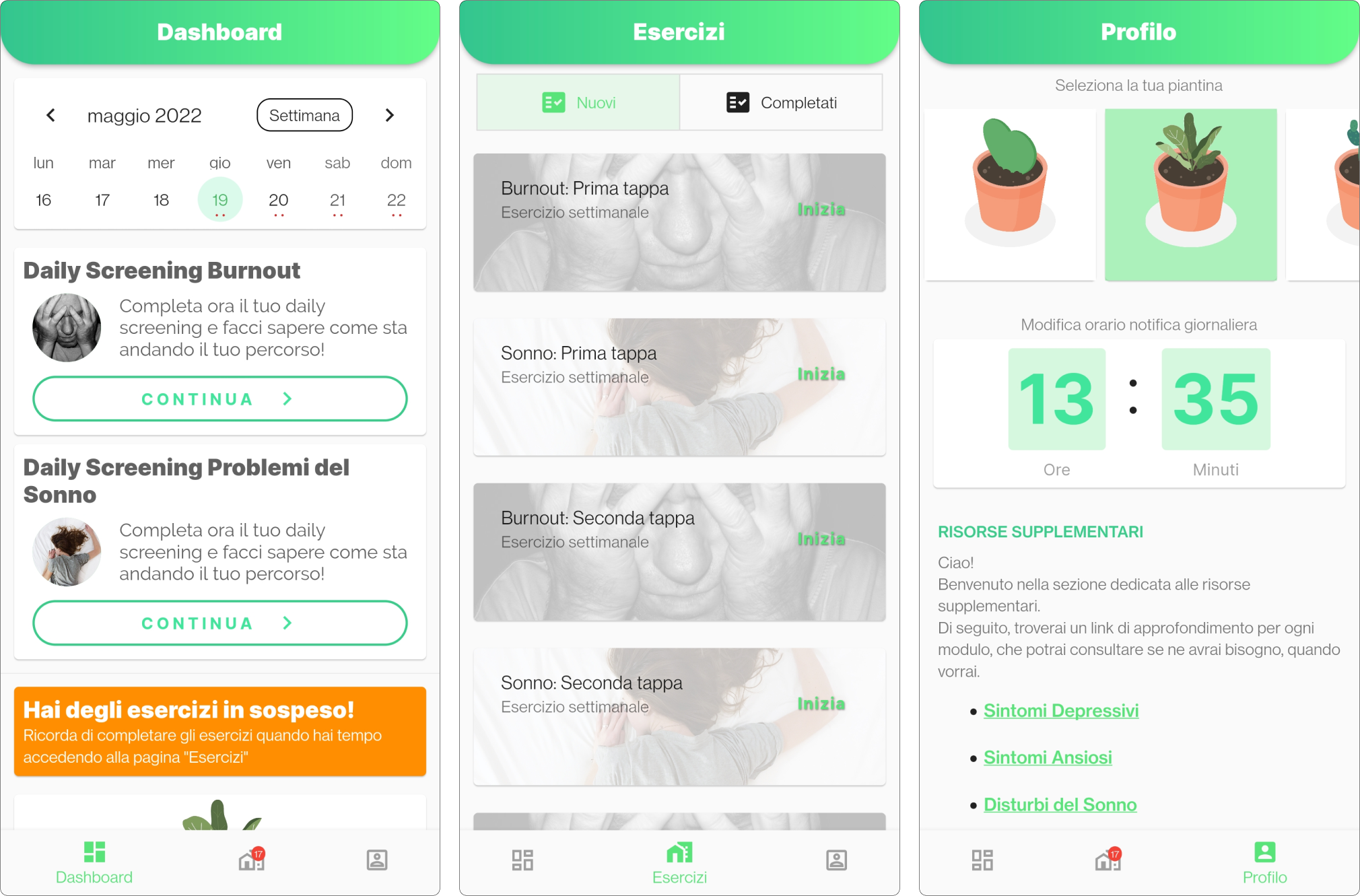 MindBlooming versione iniziale