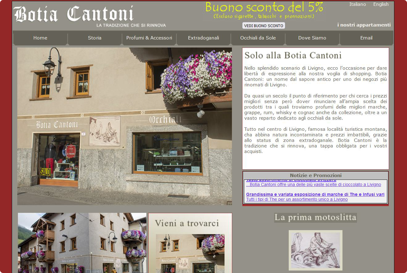 Vecchio sito della Botìa Cantoni